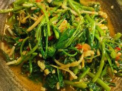 酸笋炒空心菜-浩海火燒雲傣家菜(静安芮欧店)