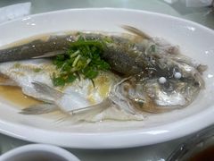 清蒸白鱼-沙奶奶土灶馆•地道农家菜(沙家浜景区店)