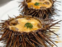 野生海胆蒸蛋-开海·红岛海鲜虾水饺(石老人店)