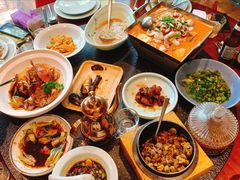 菜梗炒猪肝-菲乐餐厅(三十年经营·湖滨路店)