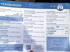 菜单-Fergburger(皇后镇店)