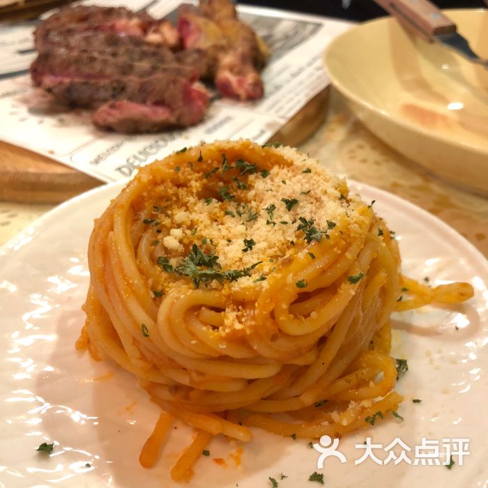 sizzsteak火山石牛扒肉酱意粉图片 - 第3张