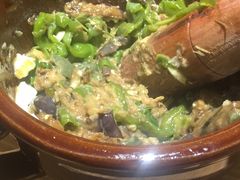 皮蛋青椒擂茄子-费大厨辣椒炒肉(皇庭广场店)