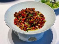 十八秒炒湘西黄牛肉-湘上湘(米其林餐厅-正大中心总店)