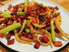 干煸鱿鱼须-陈傻子餐厅(世纪都会店)