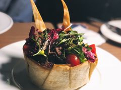 牛肉面包篮子沙拉-5号公路餐厅(曼哈顿店)