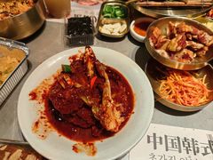 -草家酱蟹炭火烤肉店(珲春南路一店)