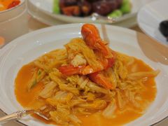 海捕大虾炒白菜-人间采蜜(海信广场店)