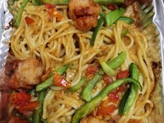 椰香咖喱鸡肉意面-达美乐比萨(慧忠路店)