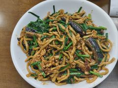 农家红炒长鱼炒面-三百碗宝应长鱼面(板仓街店)