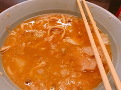 吃完的拉面-拉面莊夢語＆中华料理八椿