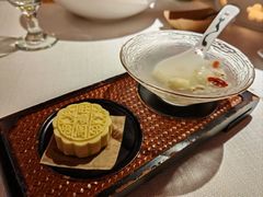绿豆糕配薏米百合莲子-旺顺阁·北京菜·烤鸭(魏公村店)