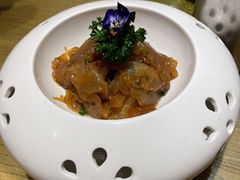 葱油海蜇-吴越荣记苏州菜·松鼠桂鱼100%活鱼现做(斜塘老街店)