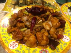 桃仁剔炒鸡-那家小馆•北京菜•烤鸭(中关村店)