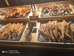 炸鸡肉串-比格比萨自助(花园路店)