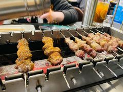 羊肉串-長壹旋转烤吧 农家鸡火锅