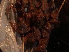 -劳动公园新疆人烤腰子