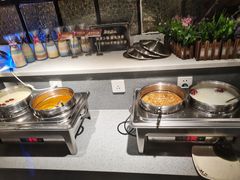 自助调料区-格瑞欧海鲜自助烤肉火锅(光彩店)