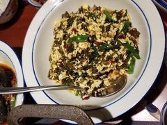 地皮菜炒土鸡蛋-小隐人家(乐松店)