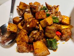 珍菌牛肉粒-汤城小厨•粤菜•靓汤(金宝街店)