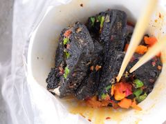 臭豆腐-鱿鱼爱上铁板