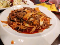 葱香仔姜爆羊肝-缪氏川菜(丰盛町店)