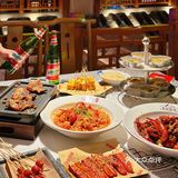食悦围城真的吃了好多年 每次都很爱！店内装修好大气