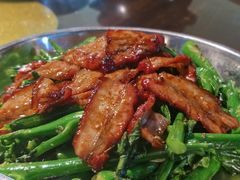 叉烧炒芥兰-农汤老店(顺联公园里店)