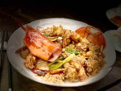 葱爆炒龙虾球-伯衡55·吉品轩(乌鲁木齐南路店)