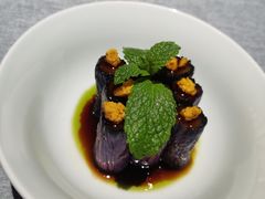 醋汁海胆茄子-子福慧·现代淮宴(陆家嘴中心店)