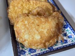 鸡蛋炸馒头片-大槐树烤肉馆