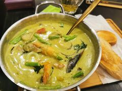 泰爱里皇牌咖喱虾（九节虾）-Thai Alley泰爱里(二沙岛店)