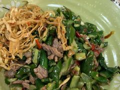 黄瓜皮炒牛肉-刘氏三和面馆