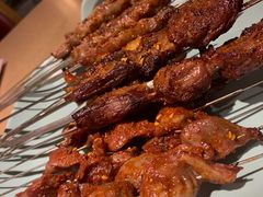 鸡胗串-街角等你.大连海鲜烧烤.经典铁板海鲜串(西安路店)