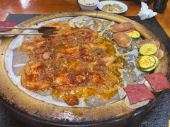 -老姐石板烧烤+铜炭火锅(总店)