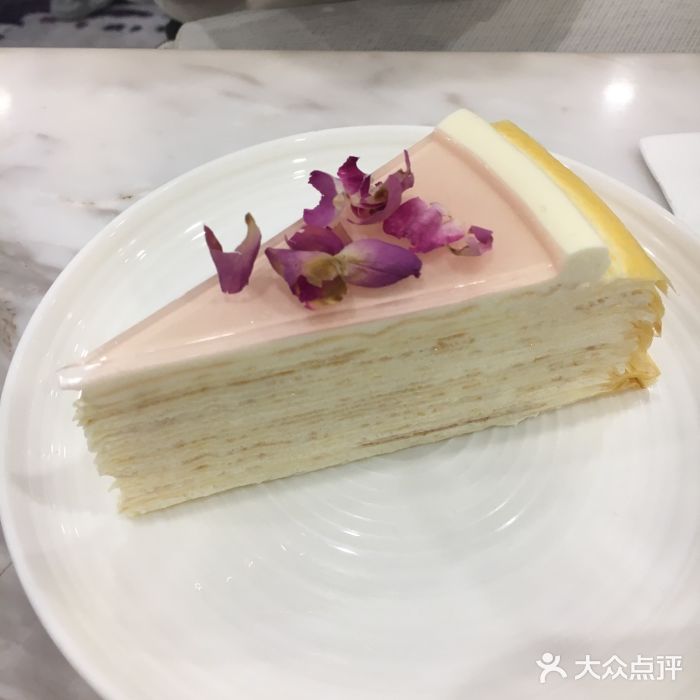 Lady M Cake Boutique(海港城店)玫瑰千层蛋糕图片