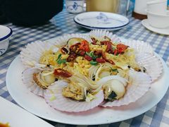 油泼扇贝-来之顺海鲜菜馆·青岛菜(栈桥店)