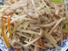 冬笋肉丝-北大地皖峰饭馆