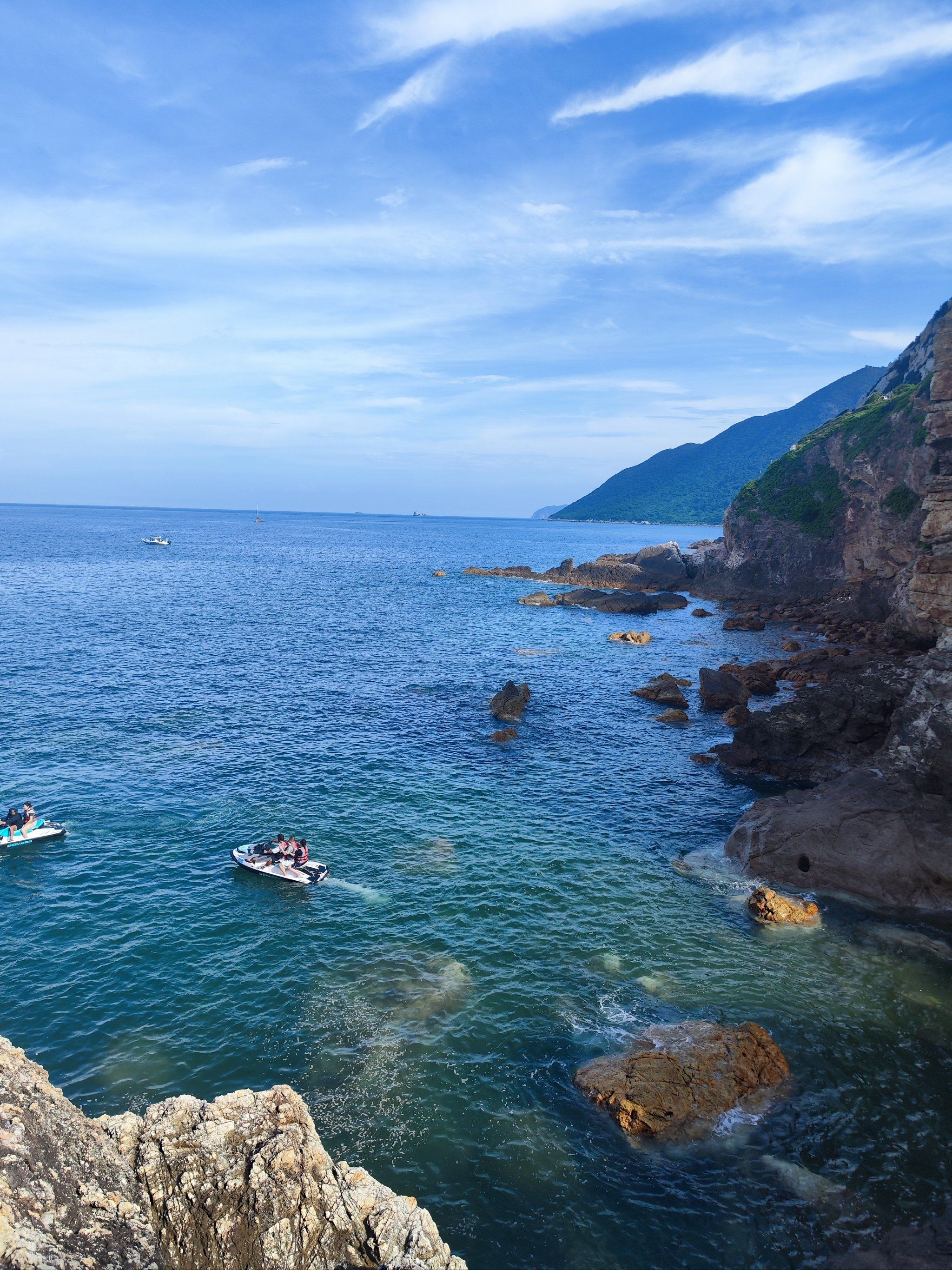 海天相接的美景