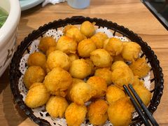 椒盐土豆球-品回味清真西北楼(宁波首店)