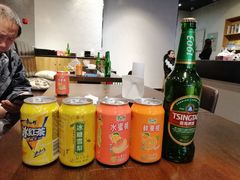 免费自取的啤酒饮料-晓鲜熊猫烤鱼烤吧(西三旗百汇北门店)
