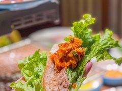 -明洞阿姨·韩式酱蟹烤肉·创意料理(三元桥店)