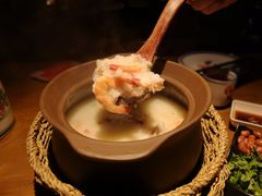 干贝鲜虾砂锅粥-家府潮汕菜(长泰广场店)