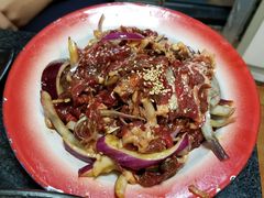 秘制牛肉-石记老北京炙子烤肉(松园店)