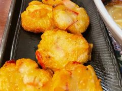 Q弹炸虾饼-横琴湾畔餐厅(长隆海洋王国白鲸剧场店)