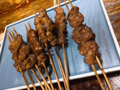 鲜羊肉串-小俩口烧烤东北菜(双井店)