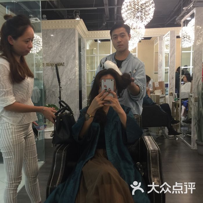 3am hair salon烫发染发接发图片