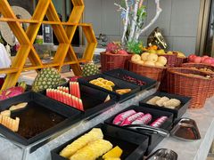 自助取餐区-郑州富力万达文华酒店·云端美食汇自助餐厅