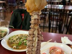 -班赞海鲜市场胖阿姨加工点