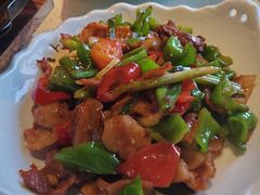 辣椒炒肉-秋色客家菜(流塘店)